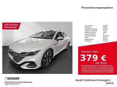 Usata VW Arteon R-line 200 CV (147 kW) 2022 Bianco Berlina