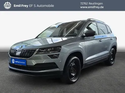 Gebraucht Skoda Karoq Clever 150 PS (110 kW) 2022 Empiregrau metallic SUV