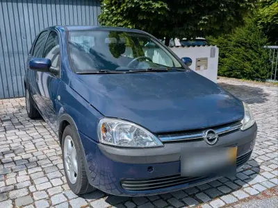 Gebraucht Opel Corsa 2002 Blau Kleinwagen