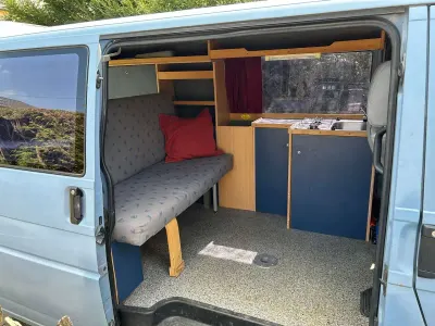Gebraucht VW T4 California 88 PS (64 kW) 2000 Blau Van