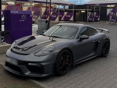 Gebraucht Porsche Cayman GT4 420 PS (308 kW) 2021 Grau Coupé