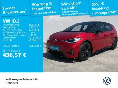 Gebraucht VW ID.3 GTX 239 kW (326 PS) 2025 Kings red metallic Kleinwagen