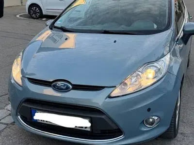 Gebraucht Ford Fiesta Ghia 82 PS (60 kW) 2009 Blau Limousine