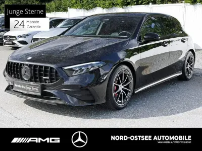 Gebraucht Mercedes A35 AMG Premium 306 PS (225 kW) 2024 Metalliclack kosmosschwarz Limousine