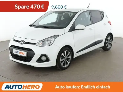 Gebraucht Hyundai i10 Passion 87 PS (63 kW) 2016 Weiß Kleinwagen