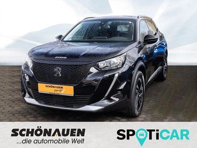 Gebraucht Peugeot e-2008 Allure 100 kW (136 PS) 2021 Schwarz SUV