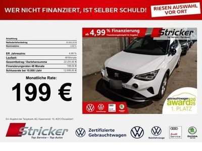 Gebraucht Seat Arona FR 116 PS (85 kW) 2025 Glacial weiß metallic (metallic) SUV