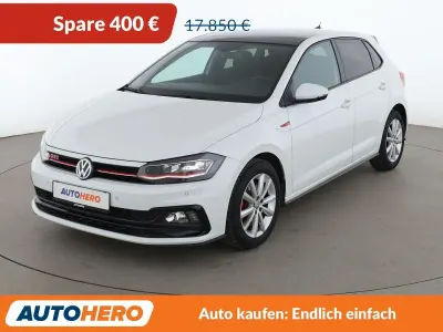 Gebraucht VW Polo GTI 200 PS (147 kW) 2019 Weiß Kleinwagen
