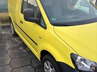Gebraucht VW Caddy 108 PS (79 kW) 2012 Gelb Van / Kleinbus