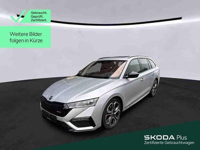 Gebraucht Skoda Octavia RS 200 PS (147 kW) 2022 Brillantsilber metallic Kombi