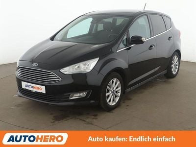 Gebraucht Ford C-MAX Titanium 150 PS (110 kW) 2019 Shadow black Van / Kleinbus