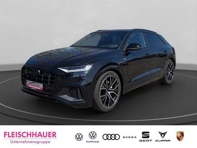 Second-hand Audi Q8 S-Line 286 CP (210 kW) 2023 Negru SUV