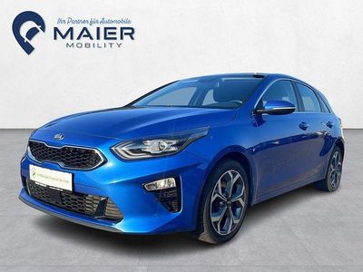 Gebraucht Kia Ceed Spirit 136 PS (100 kW) 2019 (b3l) blue flame met. Kleinwagen