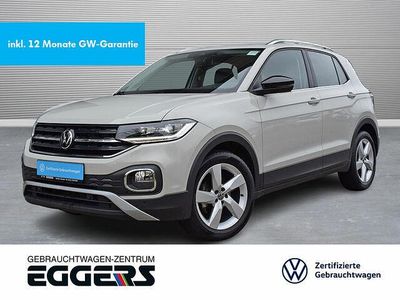 Gebraucht VW T-Cross Style 110 PS (80 kW) 2021 Grau SUV