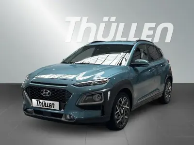 Gebraucht Hyundai Kona Premium 140 PS (102 kW) 2020 Blau SUV