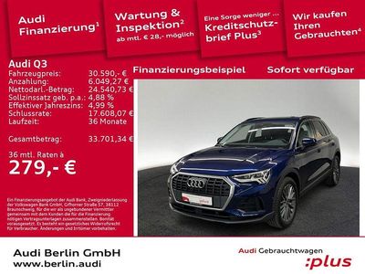 Gebraucht Audi Q3 Ambiente 245 PS (180 kW) 2022 Navarrablau metallic SUV