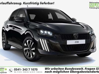 Neu Peugeot 208 Style 101 PS (74 kW) 2026 Perla nera schwarz me... Kleinwagen