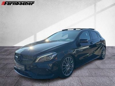 Gebraucht Mercedes A250 AMG line 211 PS (155 kW) 2017 Schwarz metallic Limousine