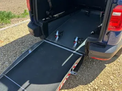 Gebraucht VW Caddy Maxi 102 PS (75 kW) 2018 Blau Van / Kleinbus