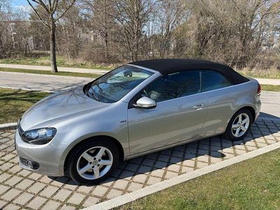 Gebraucht VW Golf Cabriolet LOUNGE 150 PS (110 kW) 2015 Silber Cabrio