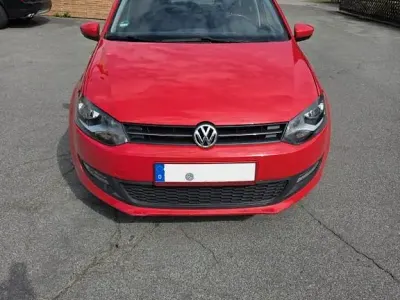 Gebraucht VW Polo Comfortline 69 PS (50 kW) 2010 Rot Kleinwagen