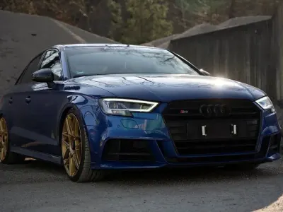 Occasion Audi S3 Sport 310 ch (228 kW) 2018 Bleue Berline