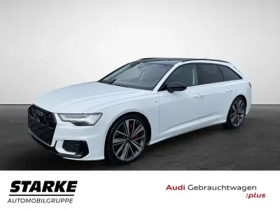 Gebraucht Audi A6 S-Line 367 PS (269 kW) 2025 Weiß (gletscherweiß metallic) Kombi