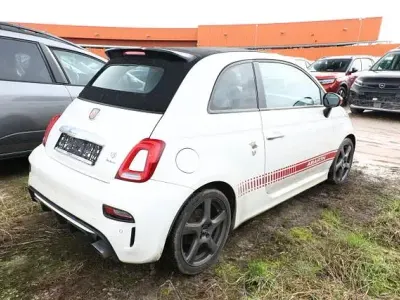 Gebraucht Abarth 595C Turismo 165 PS (121 kW) 2018 Bianco gara bianco gara Cabrio