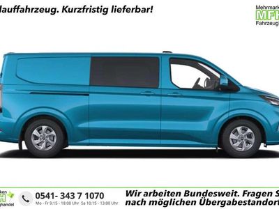 Neu Ford Transit Custom Limited 170 PS (125 kW) 2025 Digital aqua blue metallic Van