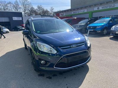 Gebraucht Ford Grand C-Max Titanium 140 PS (102 kW) 2013 Blau Van / Kleinbus