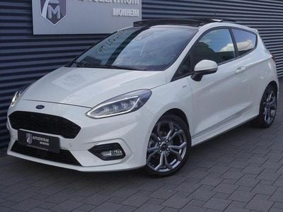 Gebraucht Ford Fiesta ST-Line X 125 PS (91 kW) 2020 Metropolisweiß metallic Kleinwagen