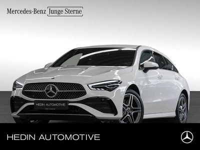 Gebraucht Mercedes CLA250e Shooting Brake AMG 163 PS (119 kW) 2024 Unilack polarweiß Kombi