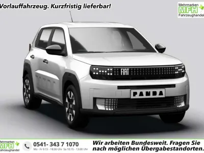 Neu Fiat Grande Panda Icon 101 PS (74 kW) 2026 Gelato weiß Kleinwagen