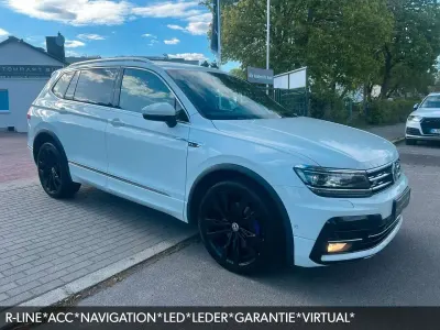 Gebraucht VW Tiguan Allspace R-line 190 PS (139 kW) 2019 Weiß SUV