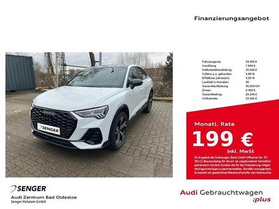 Gebraucht Audi Q3 Sportback S-Line 245 PS (180 kW) 2022 Gletscherweiß SUV
