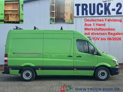 Gebraucht Mercedes Sprinter 163 PS (119 kW) 2018 Grün Van