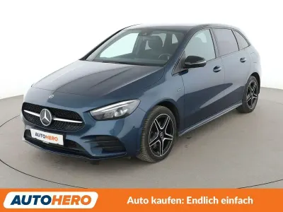 Brugt Mercedes B250e AMG line 218 HK (160 kW) 2020 Blå MPV