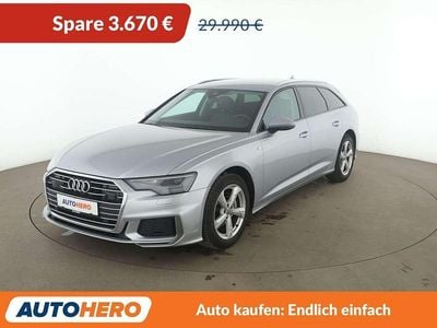 Usata Audi A6 S-Line 204 CV (150 kW) 2019 Argento Station wagon
