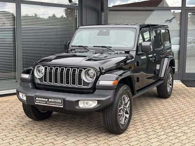 Neu Jeep Wrangler Unlimited Sahara 272 PS (200 kW) 2025 Schwarz SUV
