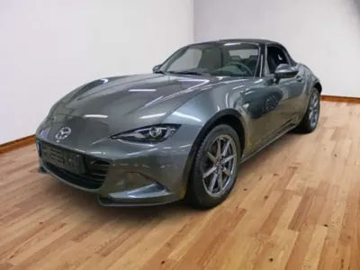 Gebraucht Mazda MX5 Exclusive-Line 132 PS (97 kW) 2025 Machine gray (metallic) Cabrio