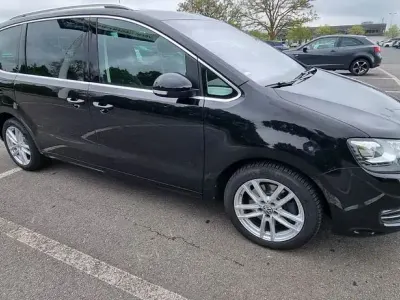 Gebraucht VW Sharan Highline 184 PS (135 kW) 2017 Schwarz Van / Kleinbus