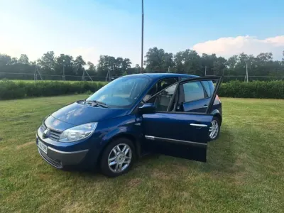 Gebraucht Renault Grand Scénic II Exception 111 PS (81 kW) 2006 Blau Van / Kleinbus