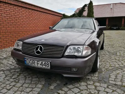 Gebraucht Mercedes SL500 320 PS (235 kW) 1994 Braun Cabrio