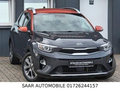 Gebraucht Kia Stonic Platinum Edition 116 PS (85 kW) 2021 (aax) platinum graphite/orange SUV