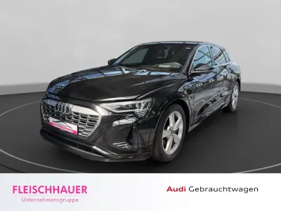 Gebraucht Audi Q8 e-tron S-Line 300 kW (408 PS) 2023 Schwarz SUV
