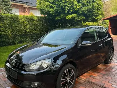 Brugt VW Golf VI Trendline 80 HK (58 kW) 2009 Sort Hatchback