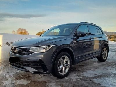 Grau Gebraucht 2022 VW Tiguan R-line SUV | 33.990 € (Guter Preis)