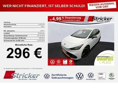 Gebraucht Cupra Born 169 kW (231 PS) 2023 Glacial white metallic (metallic) Kleinwagen