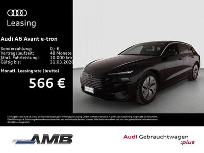 Gebraucht Audi A6 e-tron Ambiente 210 kW (286 PS) 2025 Mythosschwarz metallic Kombi
