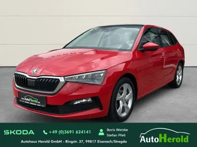 Gebraucht Skoda Scala Style 116 PS (85 kW) 2019 Rot Kleinwagen